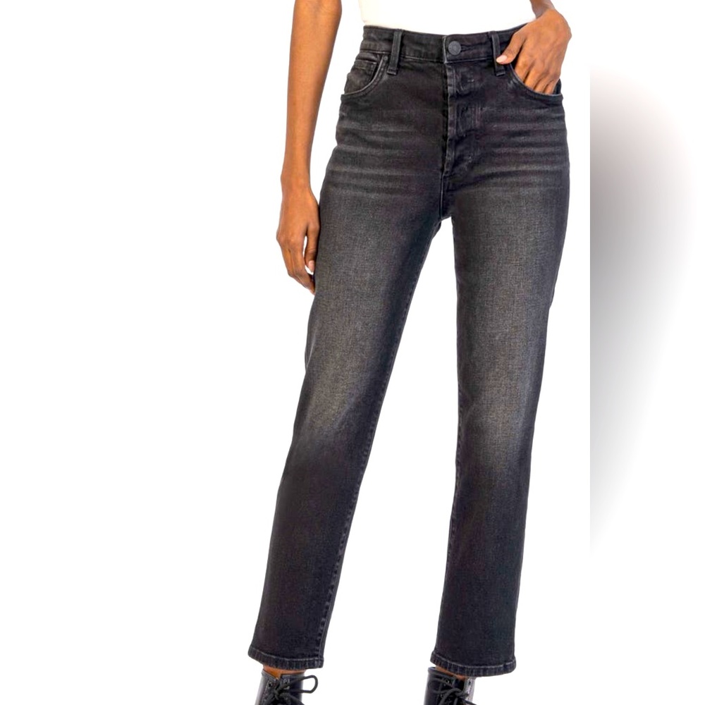 Kut from the Kloth Reese high rise ankle straight leg jeans size 4 NWT